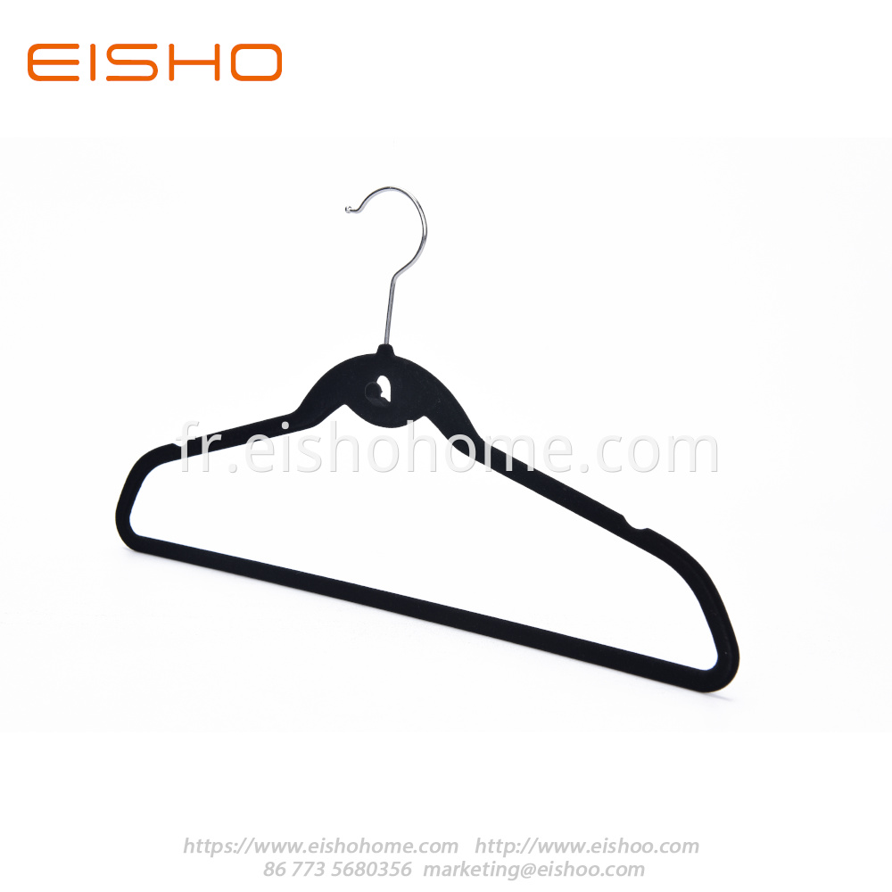 2 Black Velvet Hanger